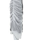 Drape Gather Lace Skirt